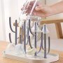 Bottle Drying Rack With Base Creative Tree Branch Bottle Dryer Holder For Bottles Teats Cups Pump Parts And Accessories Halloween Thanksgiving Christmas Gift Easter Gift