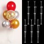 1set/2/6sets Table Balloon Stand Kit Desktop Balloon Holder With Adhesive For Birthday Party Decoration & Wedding Decoration Party Supplies