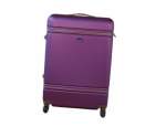 Smte 1 Piece Nexco Travel Luggage 19 Purple With Keychain