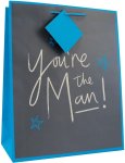 Large Gift Bag Assorted Each Printed Paper Party Bag