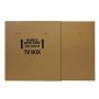 Moving Boxes Bundle - Adjustable Flat Screen Tv Boxes 2-PACK For Packing Moving & Storage