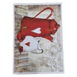 Deco Print Paper Love Heart A3