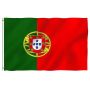 Decor Outdoor Double Sided Fade Resistant Portugal National Flag - 150CM