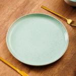 Breeze Stoneware Dinner Plate Sea Foam