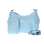 Baby Blue Fashionista Crossbody Bag