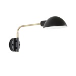 Austin Metal Wall Light Black