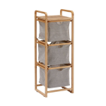 Easy-to-pull Drawers Bamboo Storage Organizer