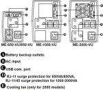 Mustek Mecer 850VA Line Interactive Ups