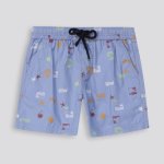 BOYS Pool Shorts - 10 Blue