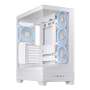 ASUS A31 PLUS ATX Mid-Tower Case White 4 ARGB Fans