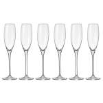 Champagne Glass Cheers 220ML - Set Of 6