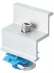 Solarix End Clamp 40MM Ell Solar Panel Mounting