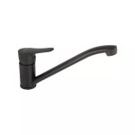 Quartz Black Kitchen Sink Mixer Deck Type
