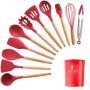 12 Of Pcs Silicone Kitchen Set