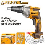 Ingco 20V Cordless Bl 1 4" Hex Drywall Screwdriver Bare Tool CDSLI20428