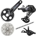 - Deore M6100 1X12 Groupset With Crank
