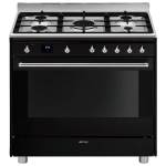 Smeg 90X60 Cm Cooker With Gas Hob - SSA91MABL2