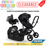 Kuddy 3 In 1 Travel System – Black