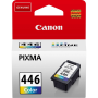 Canon CL-446 Cyan Magenta Yellow Printer Ink Cartridge Original 8285B001 Single-pack