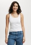 Cotton On Byron Scoop Tank - White
