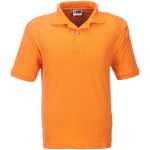BOSTON Mens Golf Shirt Orange