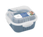 Snappy Lunch Box Square 830ML Blue