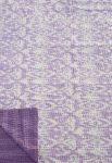 Ikat Lilac Cotton Throw 150X220