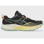 ASICS Men's Fuji Lite 4- Black Magnetic Blue - UK8.5