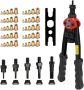 12 In Hand Riveter BT-606 Double Insert Rivet Hine Riveting Tools With Nuts
