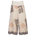 Palm Tree Print Bubble Silk Pant - Butter Free