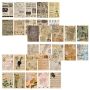 Craft Scrapbooking Vintage Retro Diy Journal Craft Paper Card Set