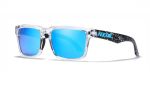 KD332-C12 Translucent Ice Blue Polarized Sunglasses