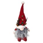 Standing Gnome With Bells On Hat Red 40CM