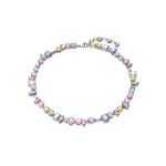 SWAROVSKI Gema Necklace Mixed Cuts Multicoloured Rhodium Plated