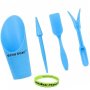 Blue Little MINI Garden Soil Shovel Set