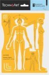 Template Human Figure Female 4