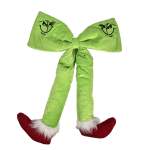 Grinch Bow With Feet 50X35CM