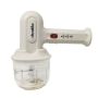 - 3-SPEED Cordless Hand Blender With 300 Ml Bowl White