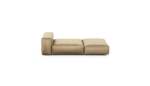 Lounger - Velvet - Caramel - 220CM X 105CM