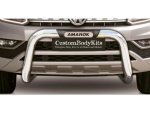 Vw Amarok 2010-2022 Facelift Nudge Bar Stainless Steel Pdc Compatible Asb