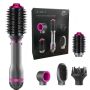 Hair Dryer Hot Air Brush Replaceable Head Straightener Curler Comb Roller