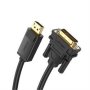 UGreen 2M Displayport M To Dvi-d 24+1 M Cable - Black