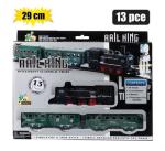 Battery Operated Train Set 13PC 29CM