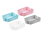 Stackable Storage Basket Assorted Colours