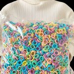 100PCS Fashion And Popular Colorful Hairties Perfect Hair Accessories For Gifting Or Daily Wear