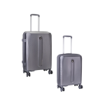 POLO Stellar 2 Piece Luggage Medium & Cabin Grey