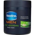 Vaseline Men Body Cream 400ML Assorted - Fast Absorbing