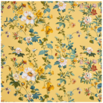 Scatter Cushion Or Cushion Cover Yellow Floral