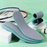 3PAIRS Soft Mesh Sports Insoles Comfortable Breathable Sweat Absorbing Insoles Shock Absorption Insoles For Men And Women