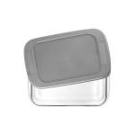 3LT Rectangular Glass Casserole Grey